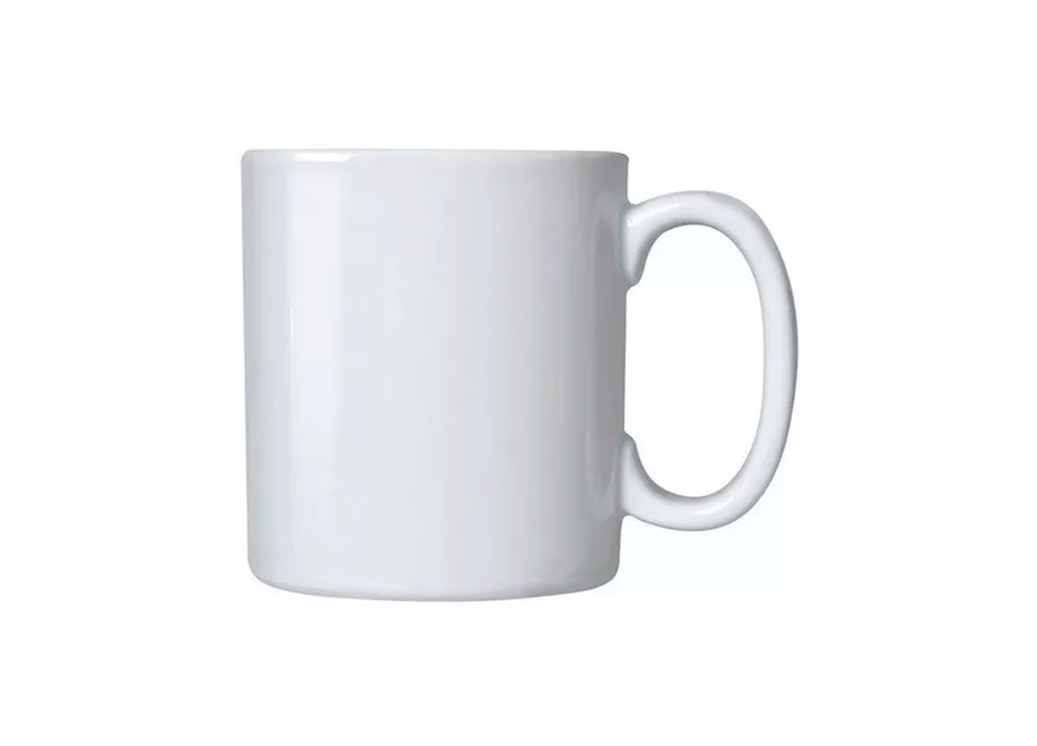Caneca Porcelana Lisa