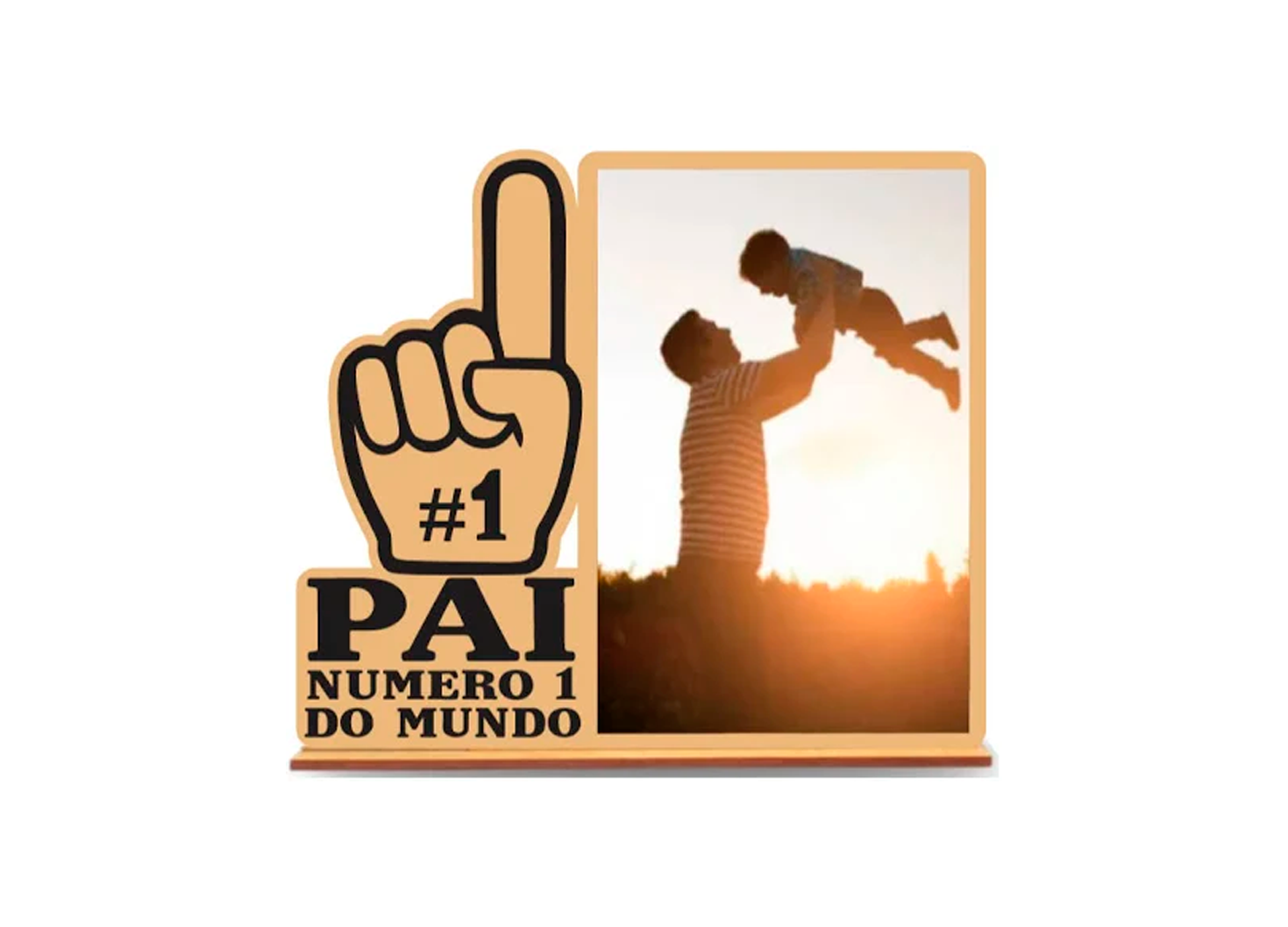 Lembrança Dia dos Pais em MDF