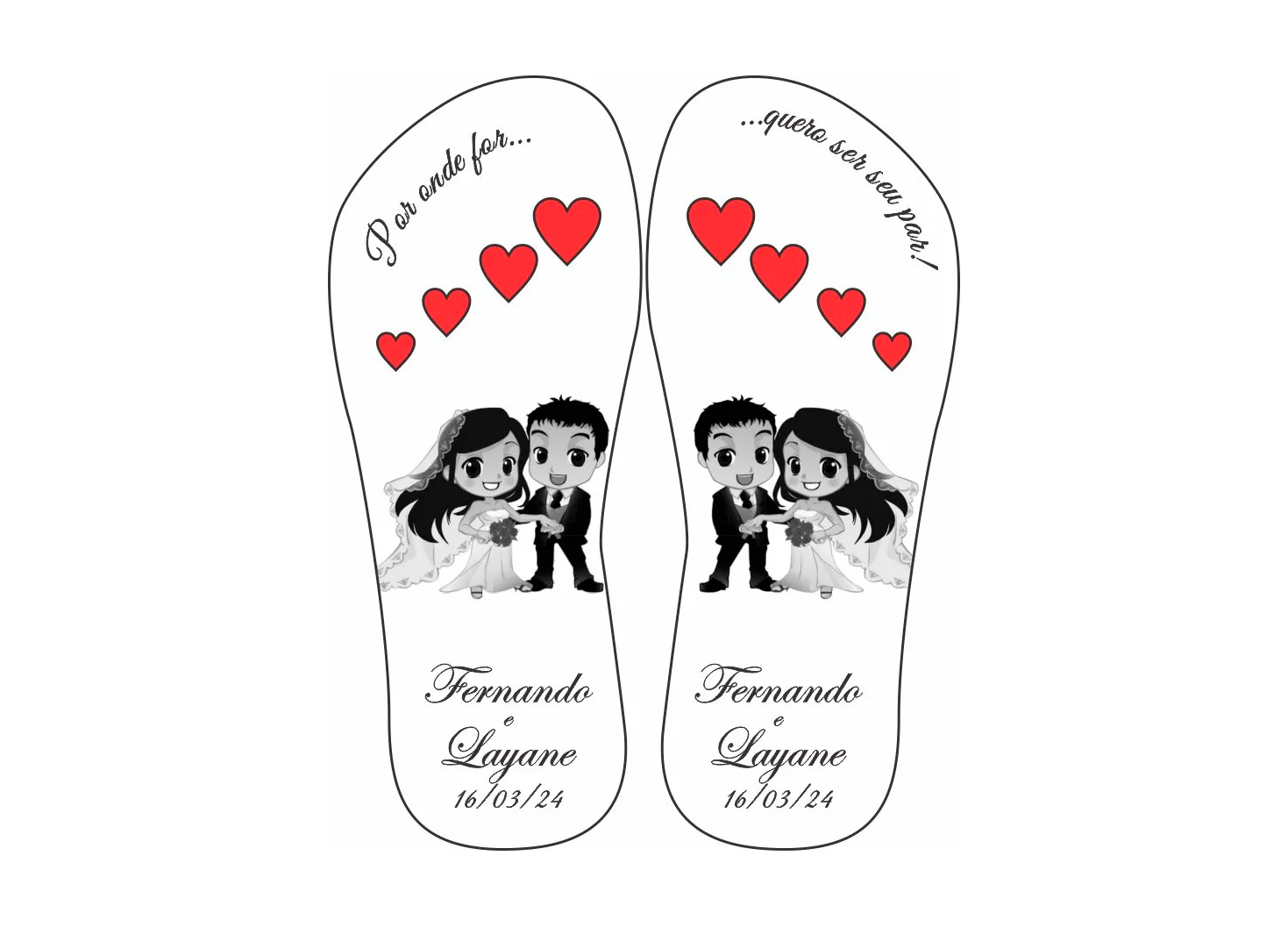 Chinelos Personalizados
