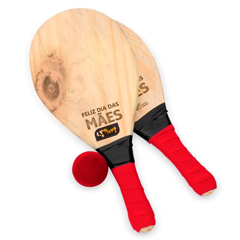 Brinde Kit Frescobol Dia das Mães