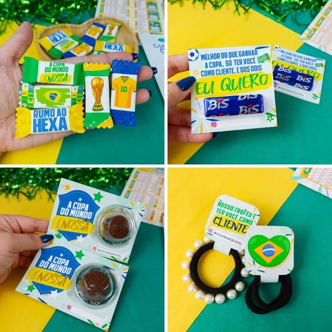 Papelaria para Copa de Mundo