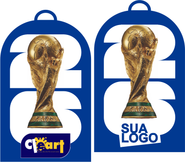 Chaveiro 3D copa do mundo