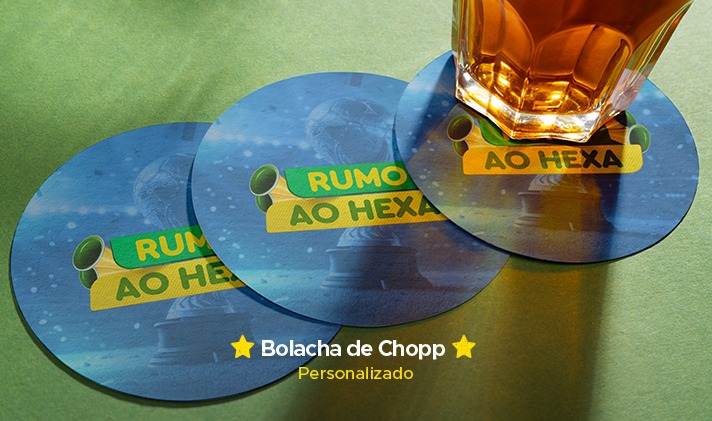 Bolacha de Chopp Personalizado
