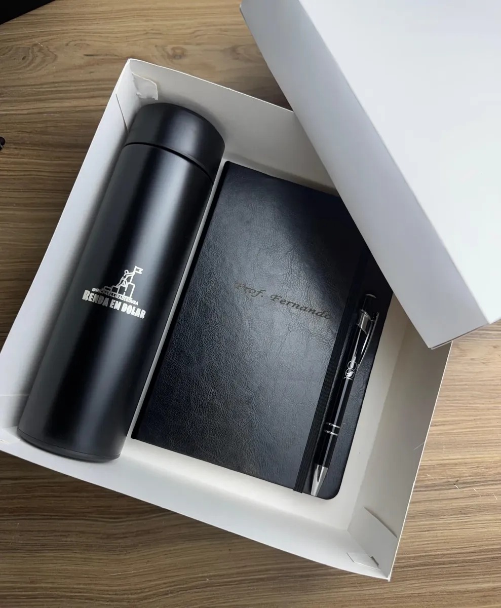 Kit Onboarding Presente Personalizado C/ Nome Logo