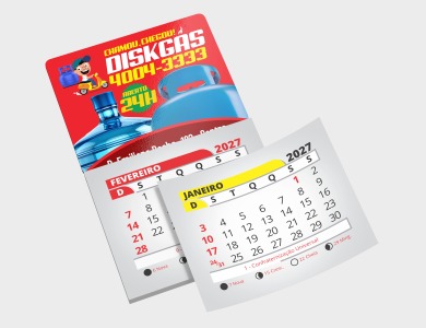 Calendário para Geladeira