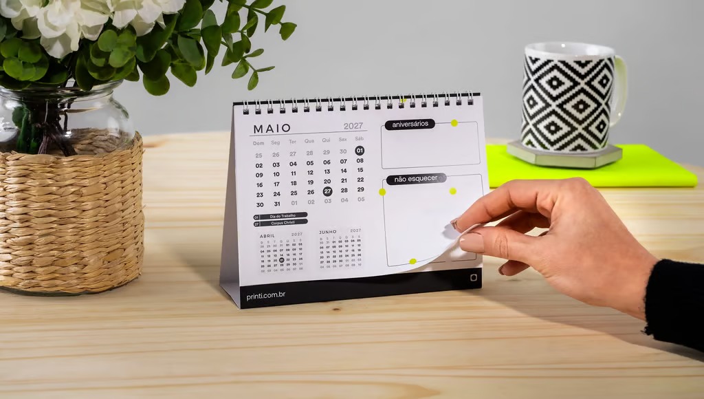 Calendário de Mesa 2027