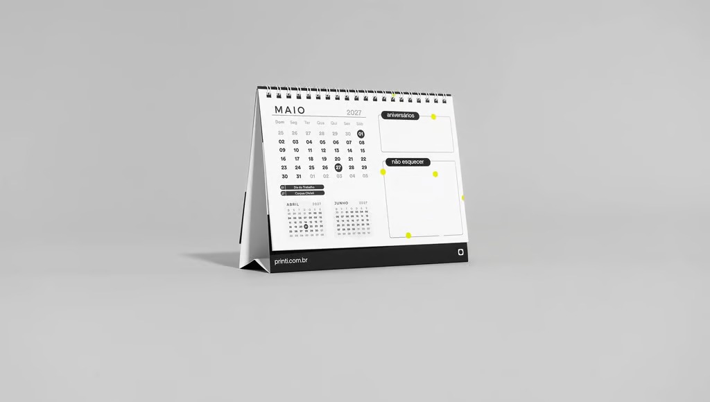 Calendário de Mesa 2027